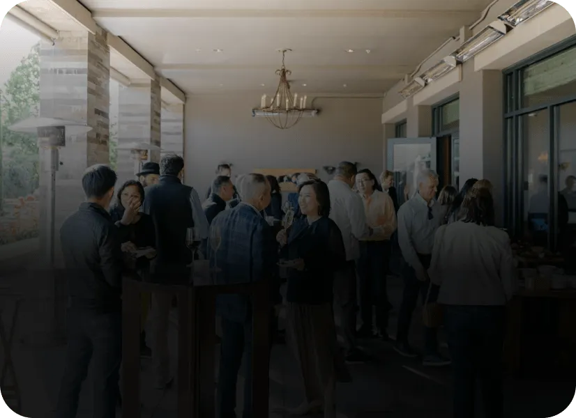 Networking event in Silicon Valley