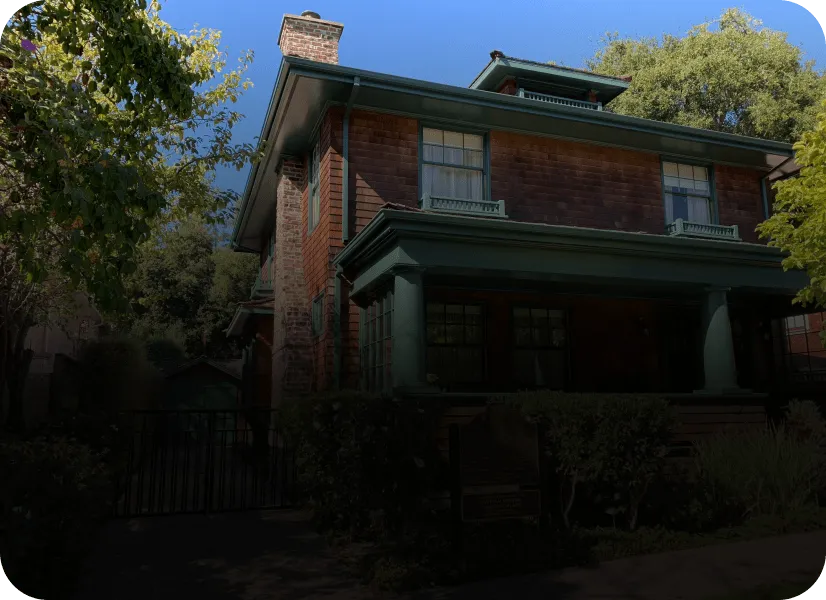 The Hewlett-Packard garage in Palo Alto